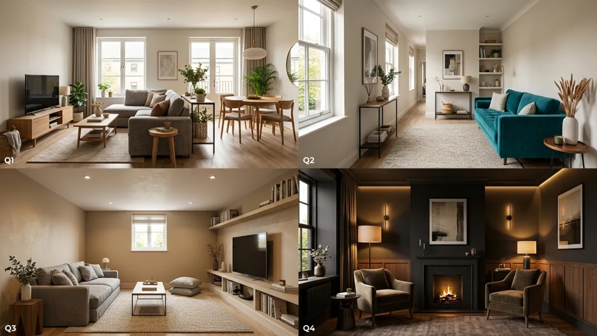 How to Design Any Awkward Room: L-Shaped, Narrow, Low Ceiling & Dark Rooms (Layout Solutions That Work)