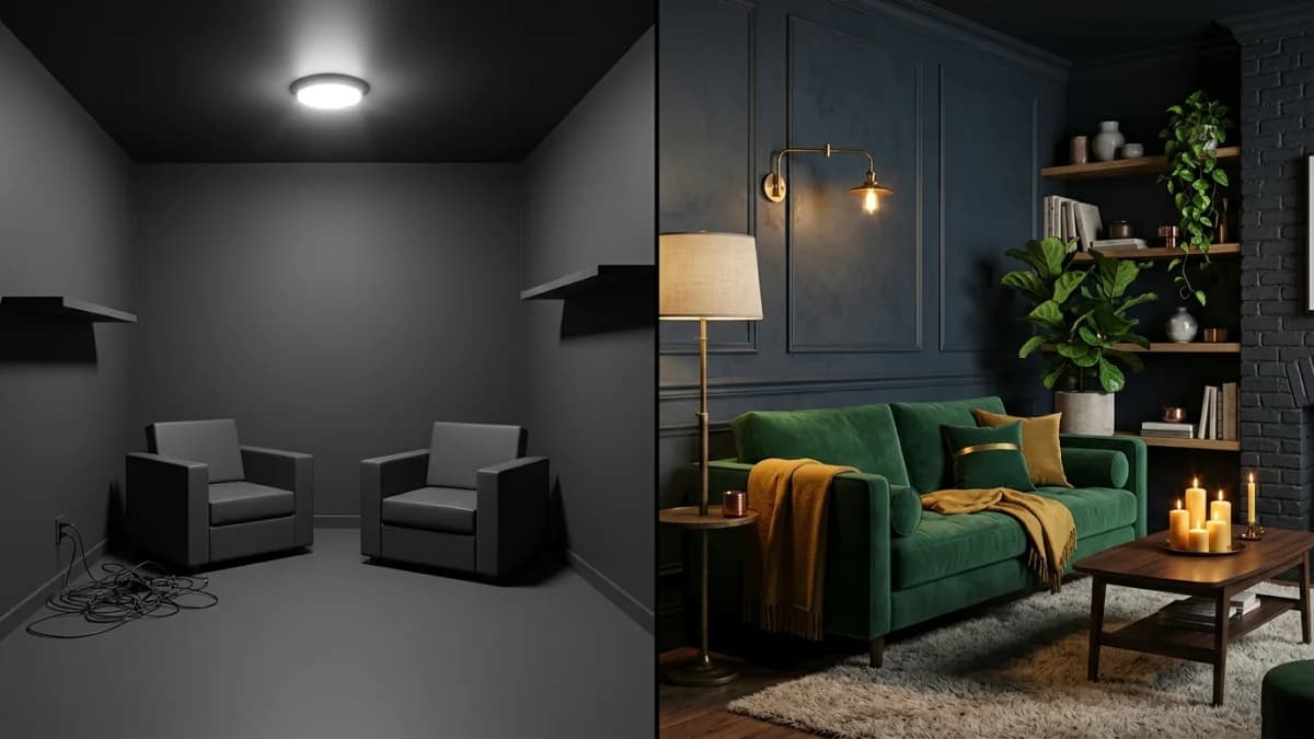 Dark and Moody Interior Design: How to Create Dramatic Rooms That Actually Feel Cozy