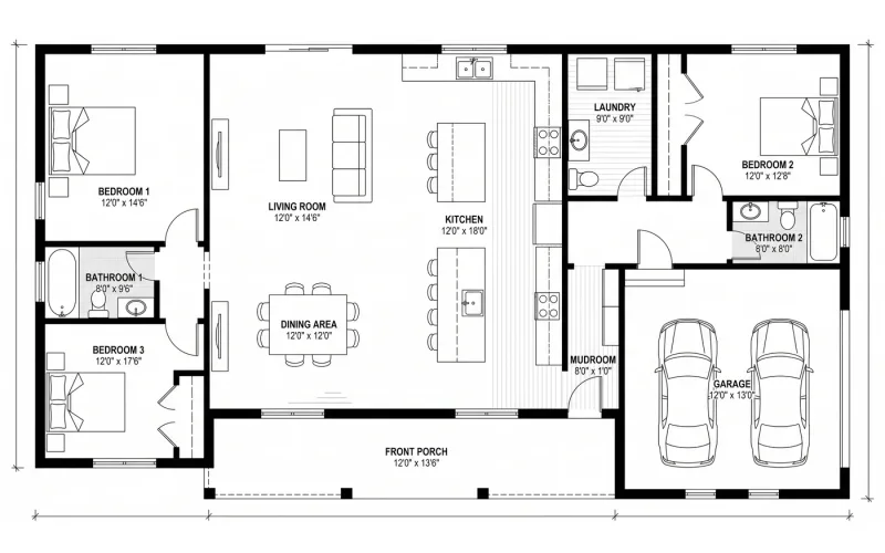 Floor Plan Creator example 1