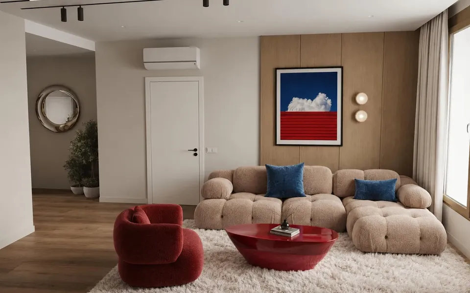 Your room restyled to match the reference