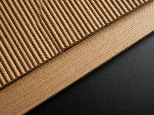 Reeded Oak