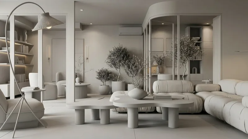 Clay Model render style