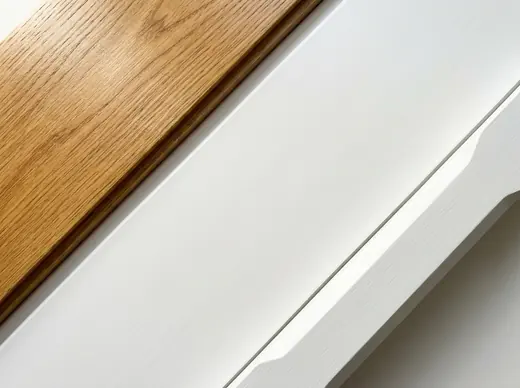 Honey Oak + White