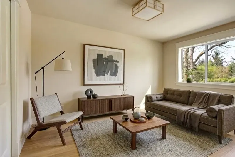 Living Room designed with MeltFlex AI: The Blank Canvas