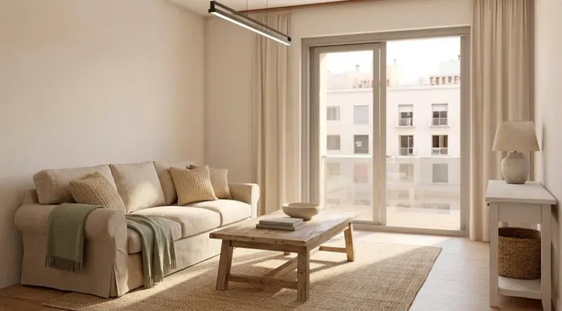 Living Room designed with MeltFlex AI: One Room, 5 Color Palettes