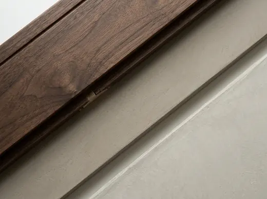 Walnut + Microcement