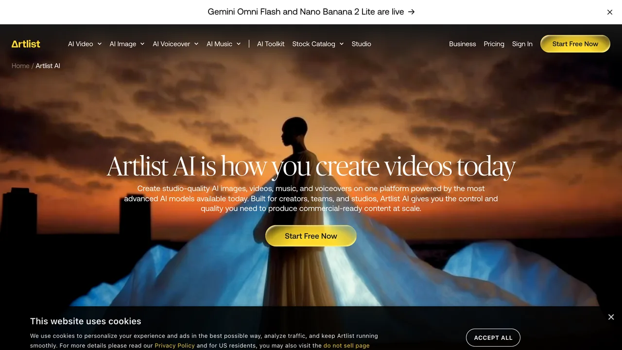Artlist AI for Real Estate: Listing Videos 2026