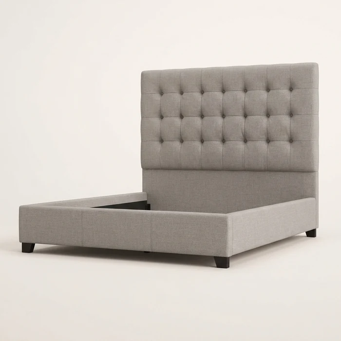Ashley Dolante Upholstered Bed, real product visualized in CGI