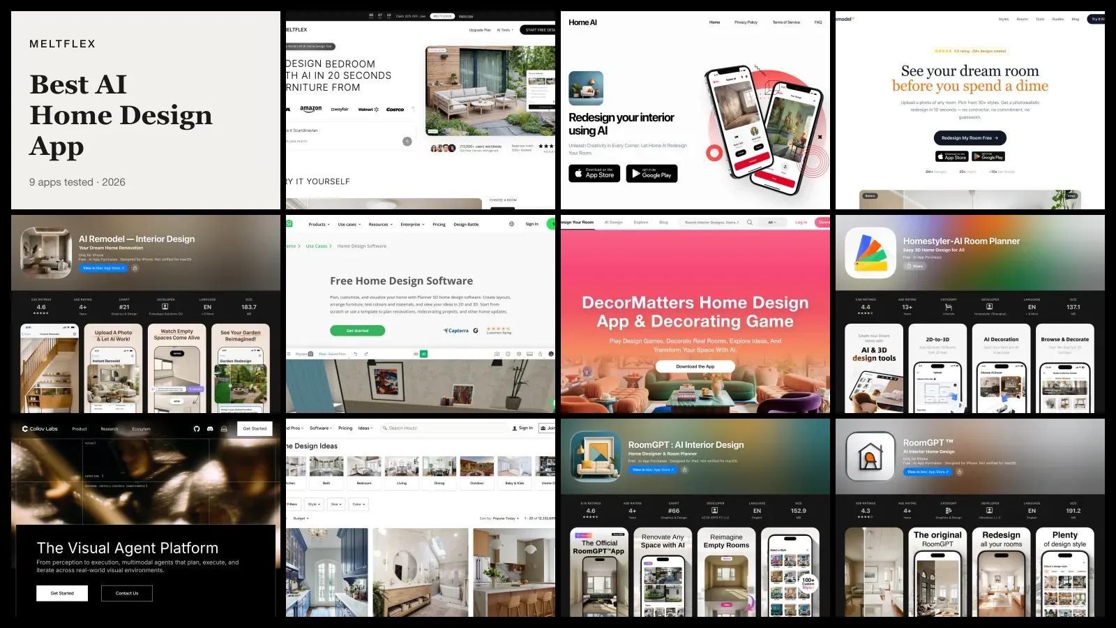 Best AI Home Design App in 2026: 9 Tested on iPhone and Android