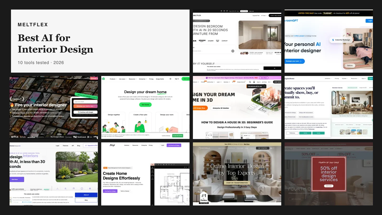 Best AI for Interior Design in 2026 (14 Tools and Apps Tested)