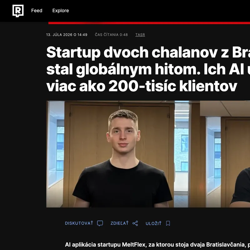 Refresher article: Startup dvoch chalanov z Bratislavy sa stal globálnym hitom