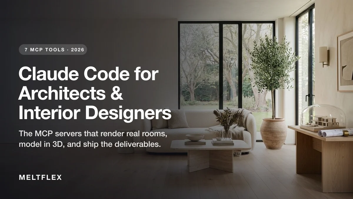 Claude Code for Architects & Interior Designers: 7 MCP Tools