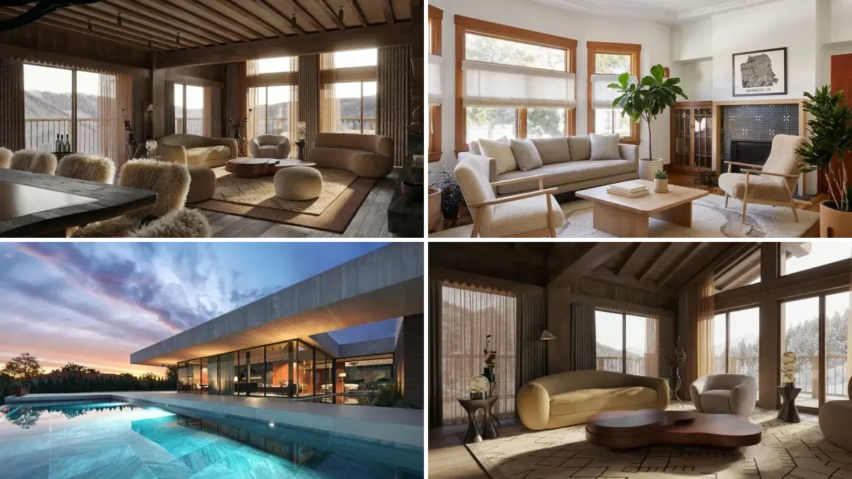 48 Kling AI Prompts for Interior, Property and Architecture