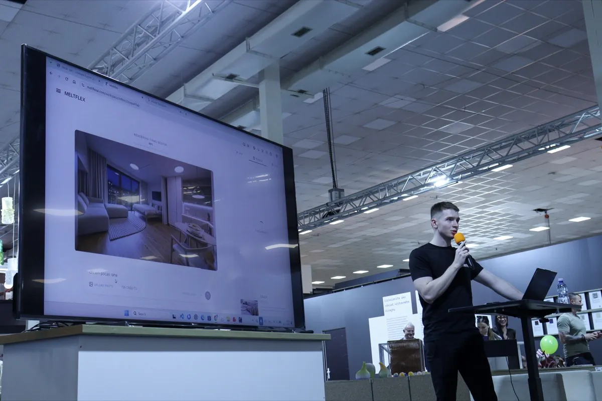 MeltFlex AI at Furniture & Living 2026 Nitra — AI Staging Live at Europe's Largest Furniture Fair
