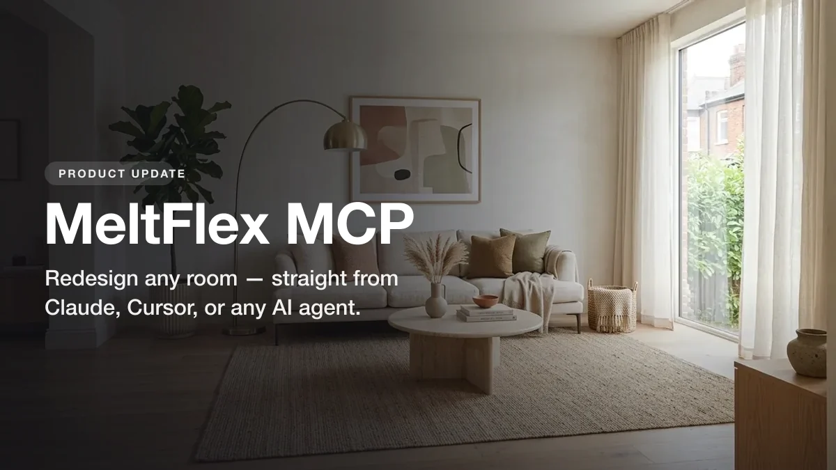 Redesign Any Room Straight From Claude with MeltFlex’s MCP