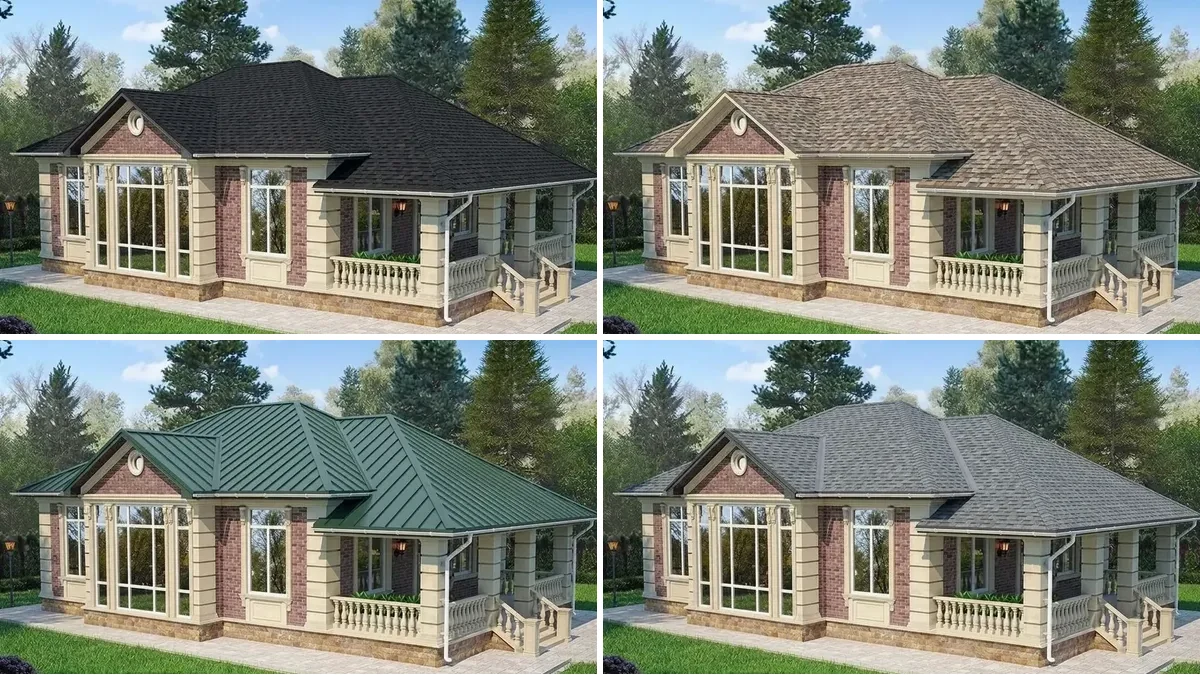 Roof Shingle Colors: The Most Popular Picks for 2026, Shown on One House