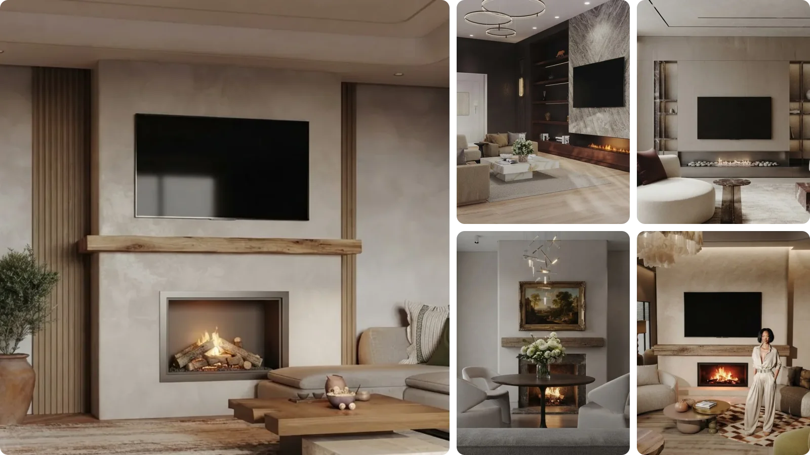 TV Above Fireplace? Usually Too High. Here Is the Fix