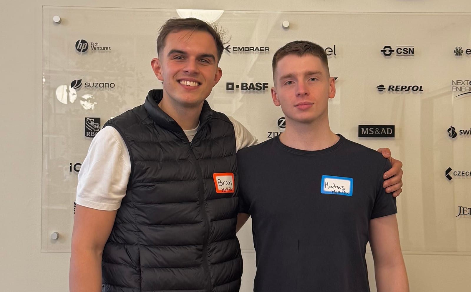 MeltFlex founders Braňo Hrivňák and Matúš Koleják, the two Slovaks who built the AI interior design tool now used across the US
