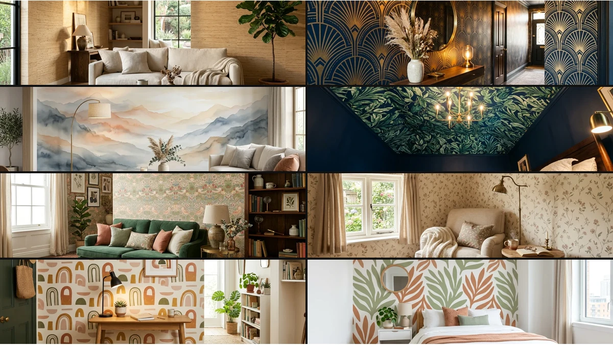 Top 8 Wallpaper Trends for 2026 (With Real Examples)
