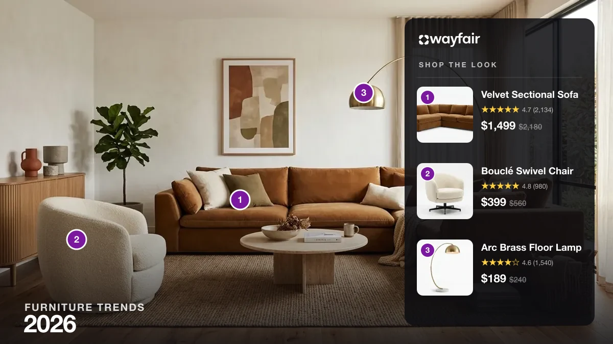 Wayfair Furniture Trends 2026: 10 Pieces Worth Buying