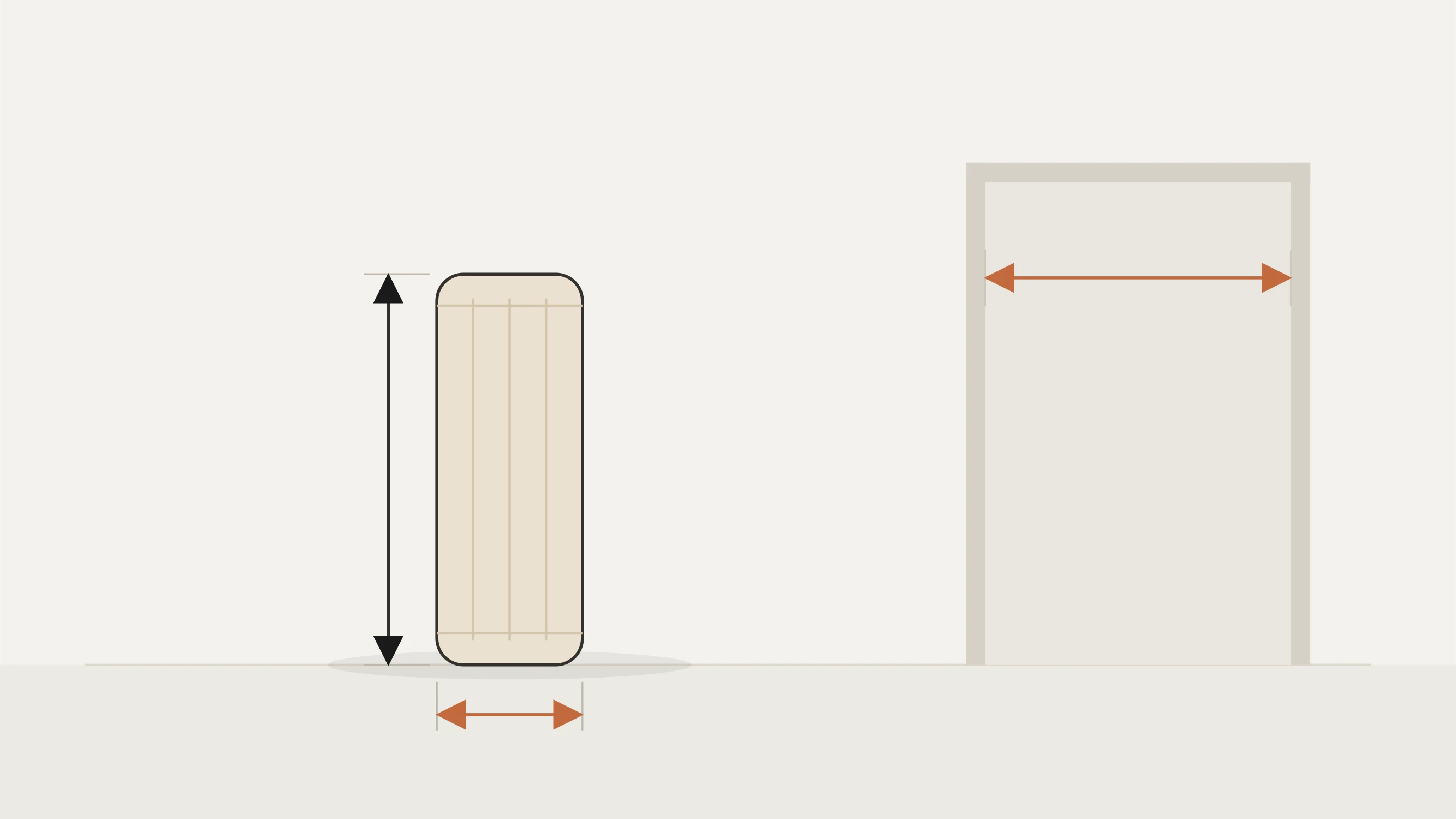 Will a Mattress Fit Through the Door? (Free Calculator)