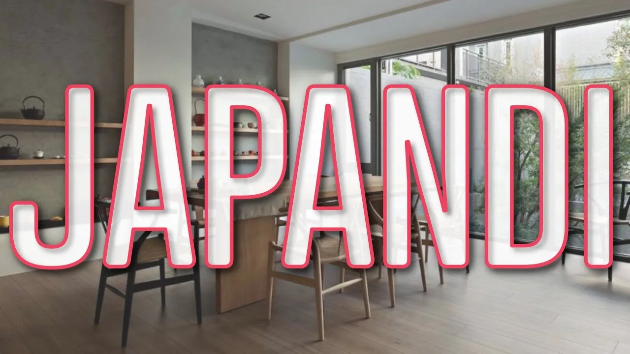 Nick Lewis explaining how to decorate a japandi living room, thumbnail of the How to Decorate Japandi video