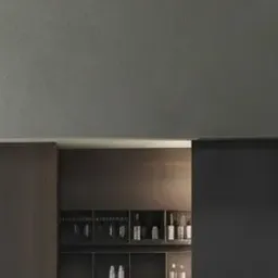 open kitchen shelves