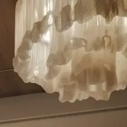 sculptural chandelier