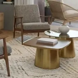 gold coffee tables