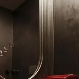 oval mirror