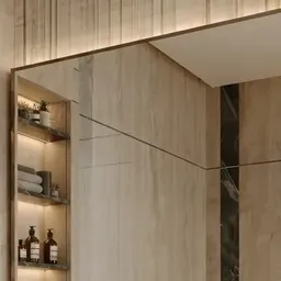 large vanity mirror