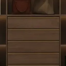 wooden dresser