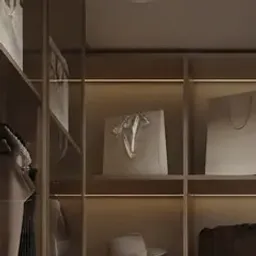 white shopping bag