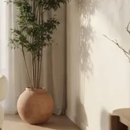 tall indoor plant