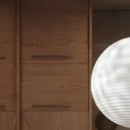 white pendant light