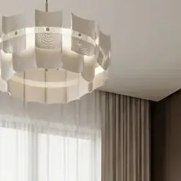 geometric pendant light