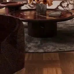 round marble coffee table