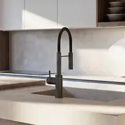 black kitchen faucet