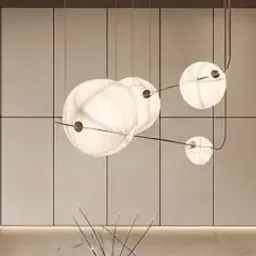 spherical pendant light