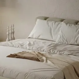 upholstered bed
