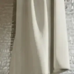 white bath towel
