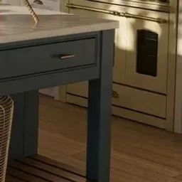 brass range oven