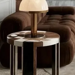 brown velvet sofa