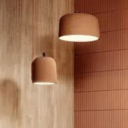 large ceramic pendant light