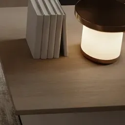 light wood desk