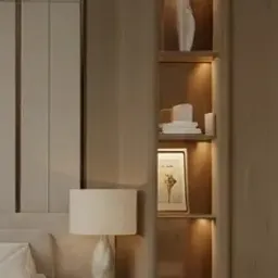 white ceramic lamp