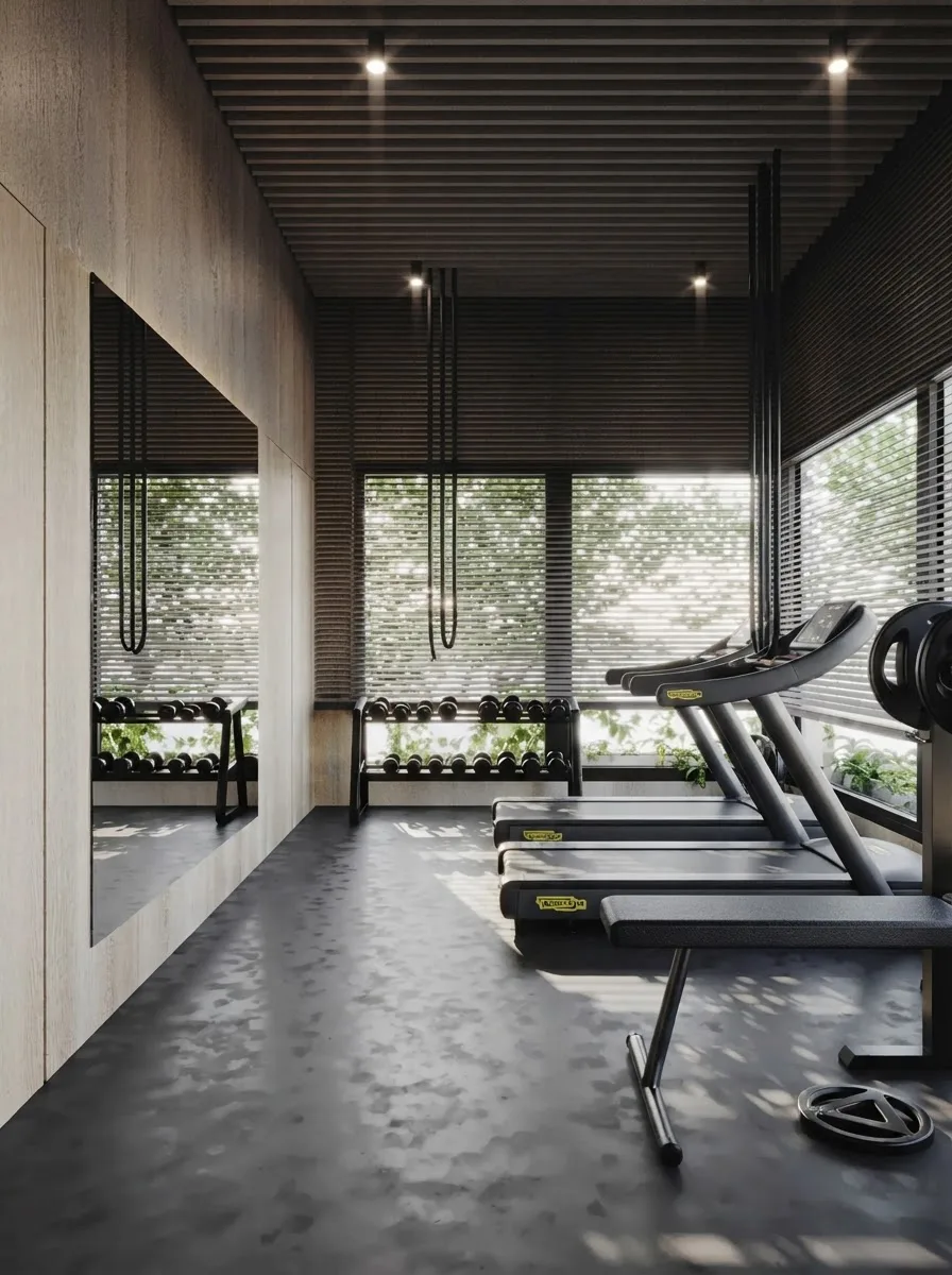 Basement Weights Gym