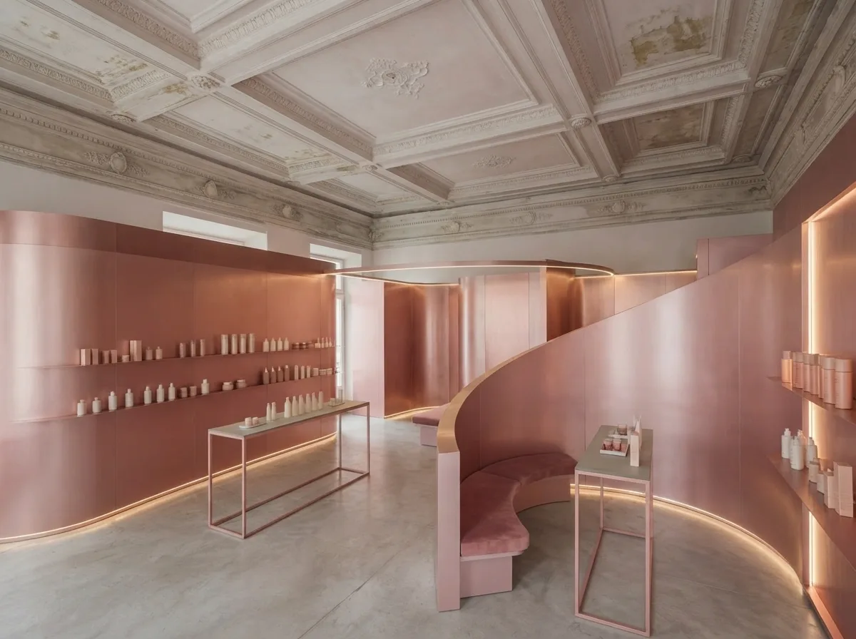 Blush Pink Retail Pop-Up