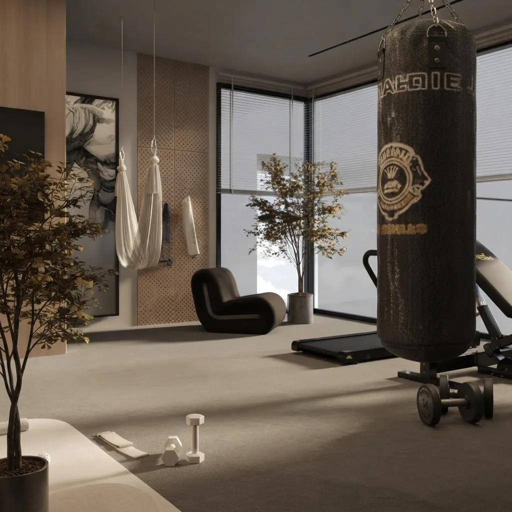 Boxing Corner Home Gym