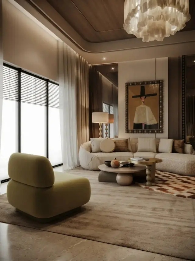 Bright Neutral Living Room